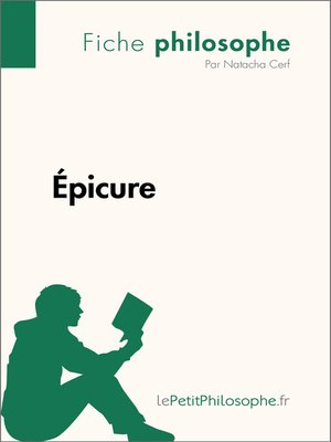 cover image of Épicure--Fiche philosophe